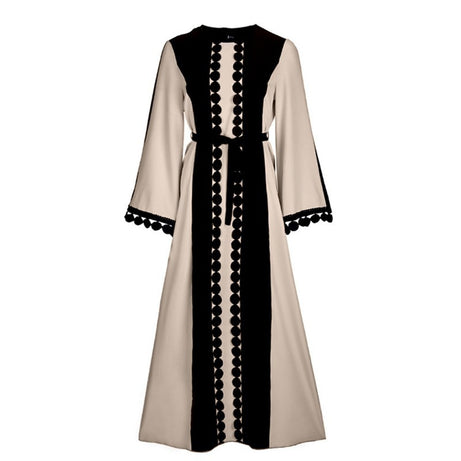 Women's Lace Patchwork Abaya