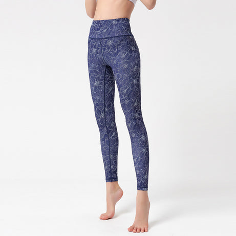 Women's Printed High Waist Yoga Pants