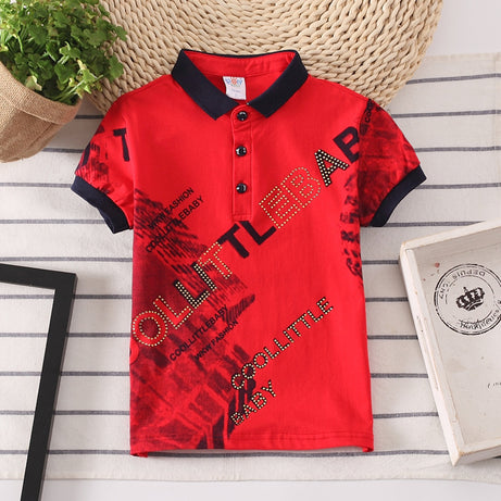 Boys Printed Polo